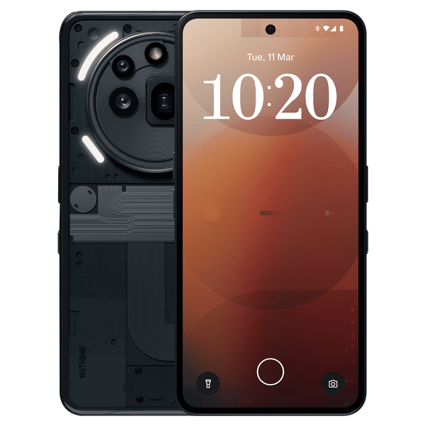 Nothing Phone (3a) ブラック 12GB/256GB Nothing Phone (3a) Black (12GB / 256GB) - Mobile phone